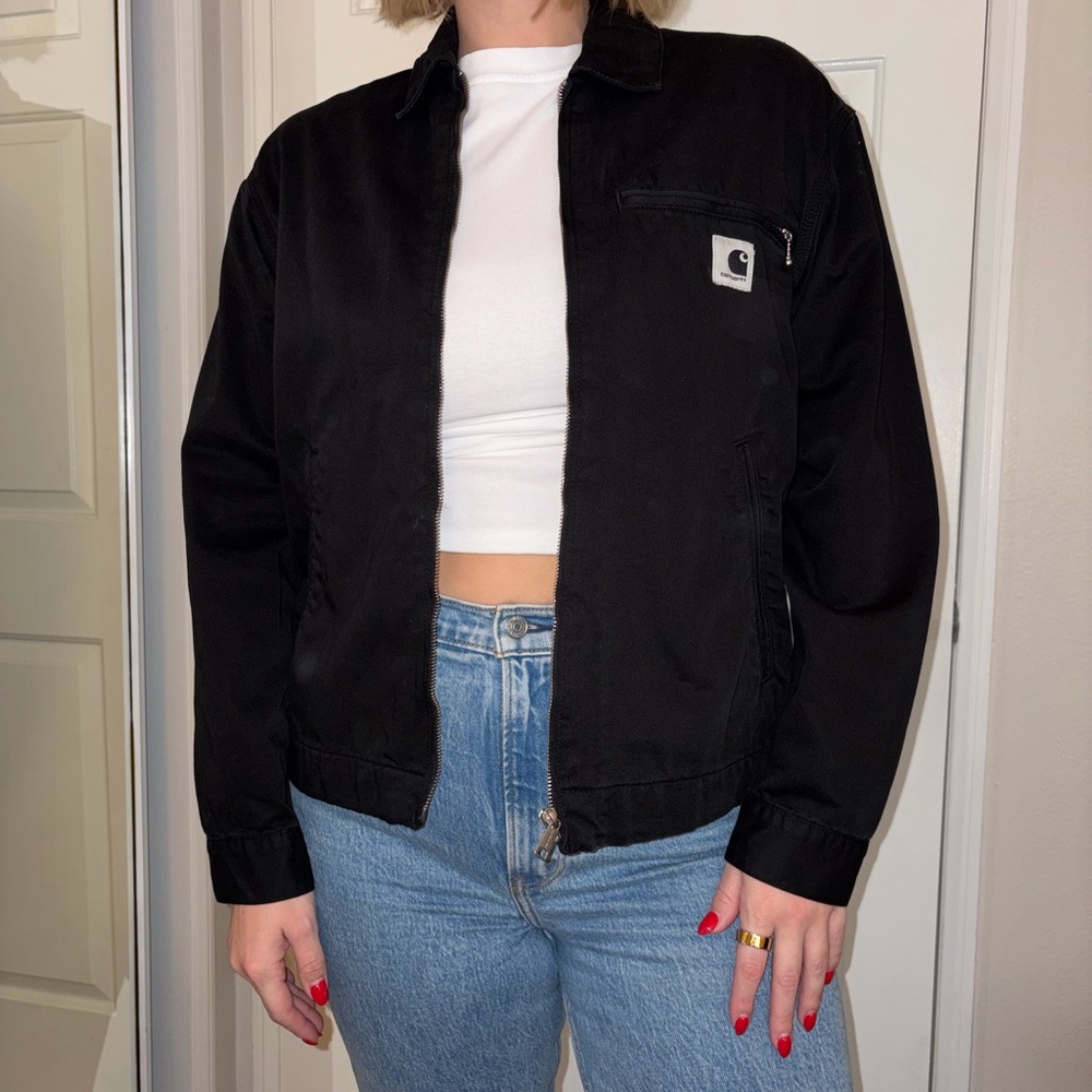 Carhartt Men’s Utility Jacket in Black